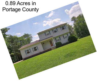 0.89 Acres in Portage County