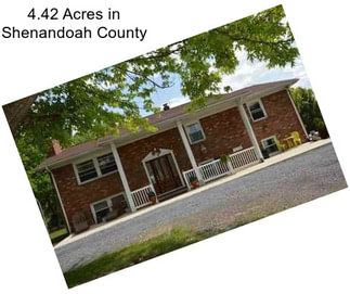 4.42 Acres in Shenandoah County