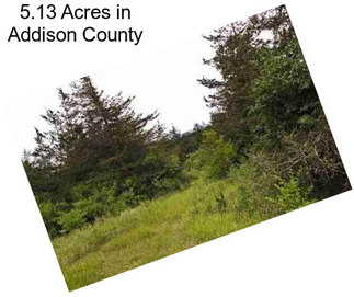 5.13 Acres in Addison County