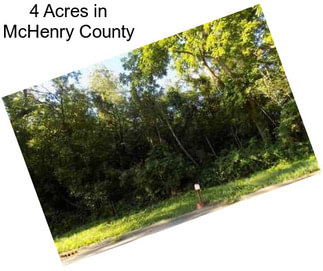 4 Acres in McHenry County