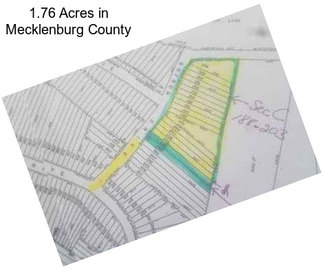 1.76 Acres in Mecklenburg County