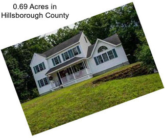 0.69 Acres in Hillsborough County