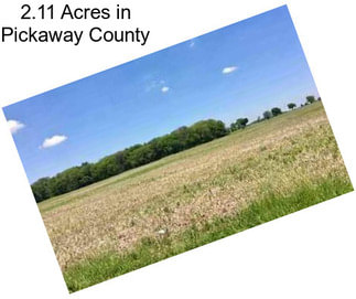 2.11 Acres in Pickaway County