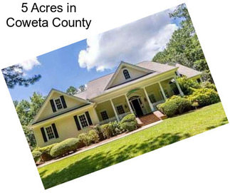 5 Acres in Coweta County