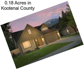 0.18 Acres in Kootenai County