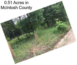 0.51 Acres in McIntosh County