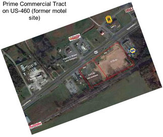 Prime Commercial Tract on US-460 (former motel site)