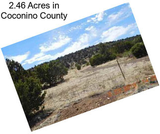 2.46 Acres in Coconino County