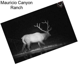 Mauricio Canyon Ranch