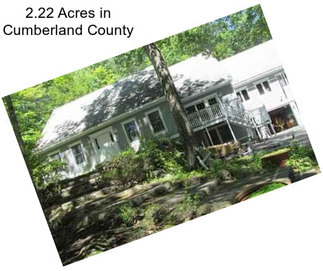 2.22 Acres in Cumberland County