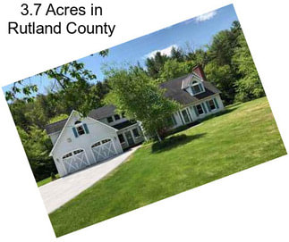 3.7 Acres in Rutland County