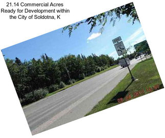 21.14 Commercial Acres Ready for Development within the City of Soldotna, K