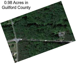 0.98 Acres in Guilford County