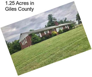 1.25 Acres in Giles County