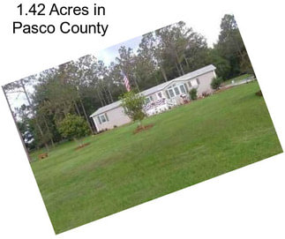 1.42 Acres in Pasco County