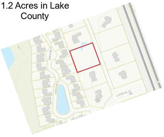 1.2 Acres in Lake County