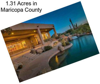 1.31 Acres in Maricopa County
