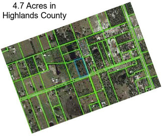 4.7 Acres in Highlands County