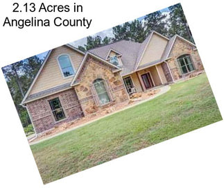2.13 Acres in Angelina County