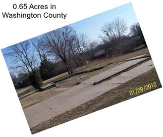 0.65 Acres in Washington County