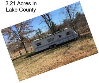 3.21 Acres in Lake County