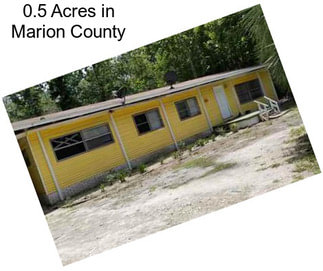 0.5 Acres in Marion County