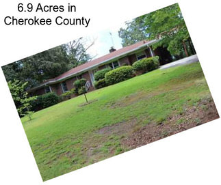 6.9 Acres in Cherokee County