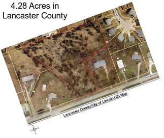 4.28 Acres in Lancaster County