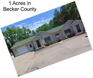 1 Acres in Becker County