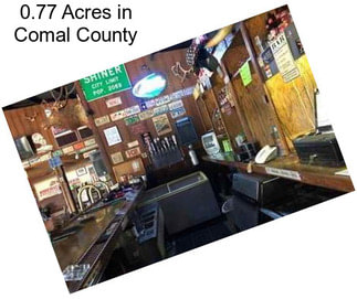 0.77 Acres in Comal County