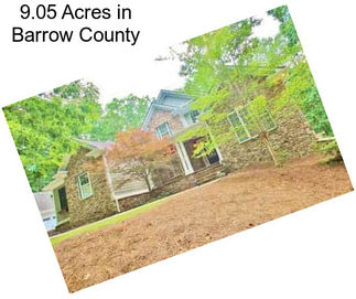 9.05 Acres in Barrow County