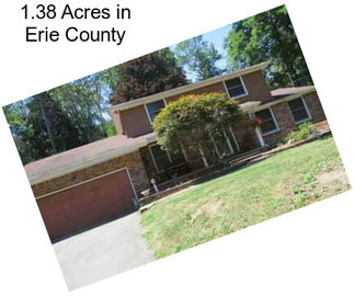 1.38 Acres in Erie County