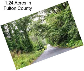 1.24 Acres in Fulton County
