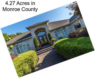 4.27 Acres in Monroe County