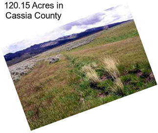 120.15 Acres in Cassia County