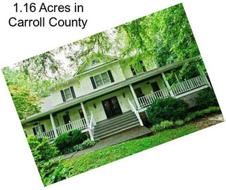 1.16 Acres in Carroll County