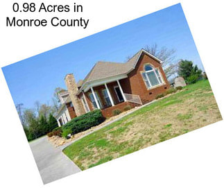 0.98 Acres in Monroe County