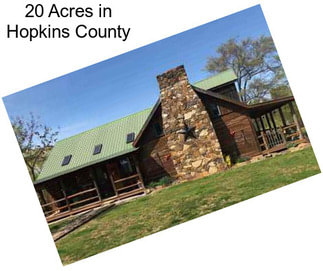 20 Acres in Hopkins County