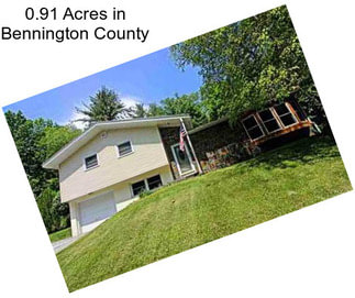 0.91 Acres in Bennington County