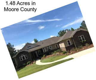 1.48 Acres in Moore County