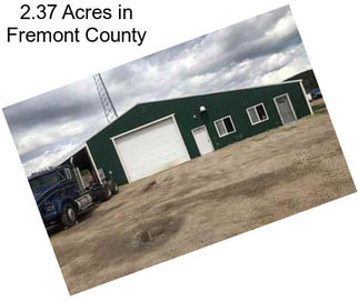 2.37 Acres in Fremont County