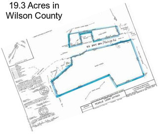 19.3 Acres in Wilson County