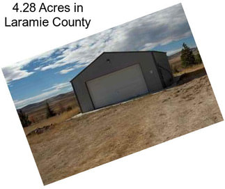 4.28 Acres in Laramie County