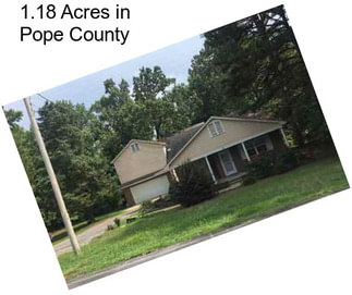 1.18 Acres in Pope County