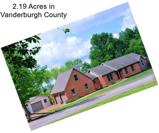 2.19 Acres in Vanderburgh County
