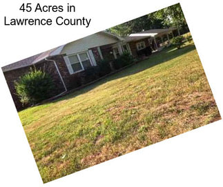 45 Acres in Lawrence County