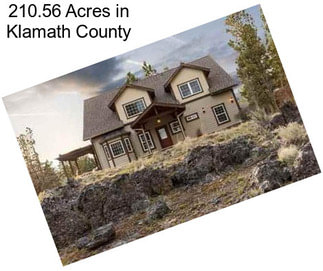 210.56 Acres in Klamath County