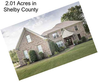 2.01 Acres in Shelby County