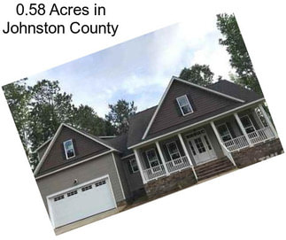0.58 Acres in Johnston County