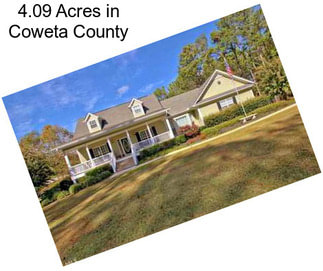 4.09 Acres in Coweta County